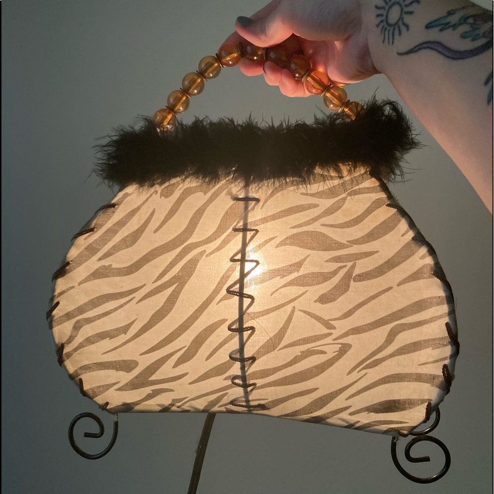 Vintage Purse Lamp